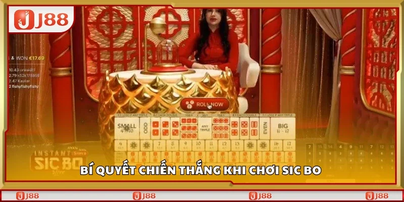 Bí quyết chiến thắng khi chơi Sic bo J88