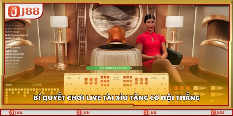 Bí quyết chơi live tài xỉu tăng cơ hội thắng
