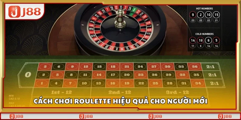 Cách chơi Roulette J88 hiệu quả cho người mới
