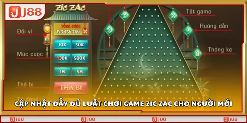 Cập nhật đầy đủ luật chơi game Zic Zac cho người mới