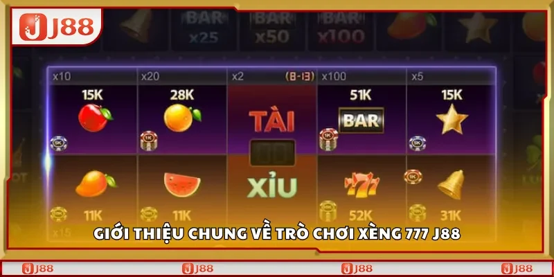 Giới thiệu chung về trò chơi xèng 777 J88